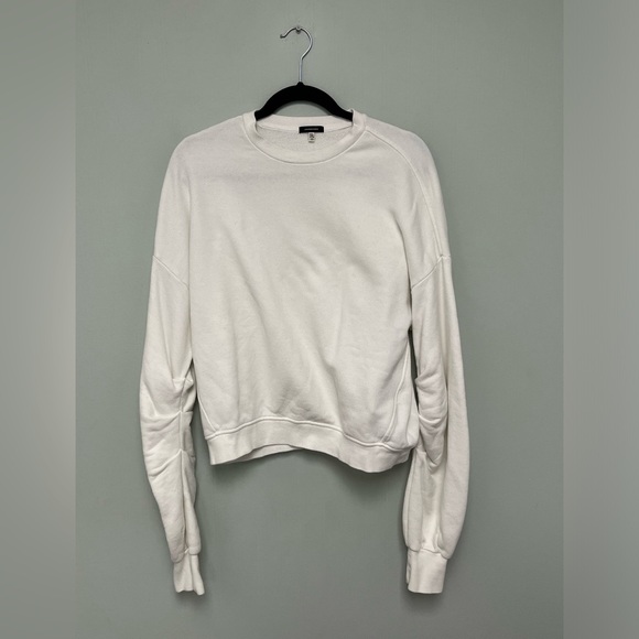 R13 Pleated Sleeve Sweatshirt Size small